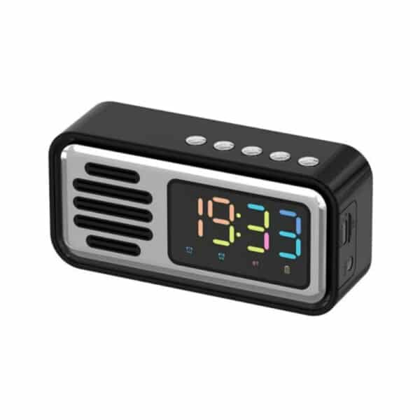 اسپیکر بلوتوثی ساعت دار مدل S22 13 اسپیکر بلوتوثی ساعت دار مدل S22