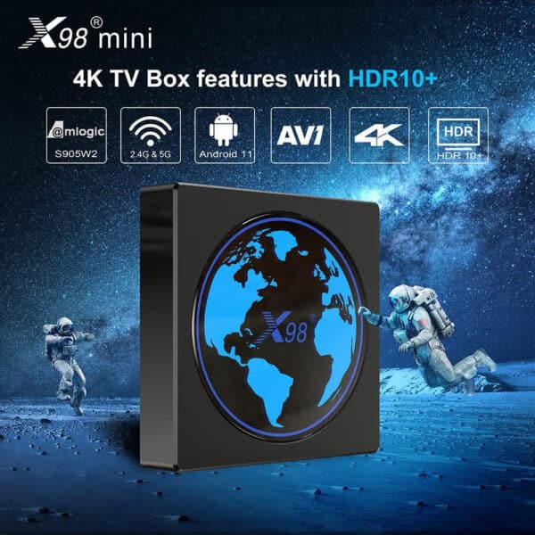 اندروید باکس X98mini مدل 4G/32G 4 اندروید باکس X98mini مدل 4G/32G