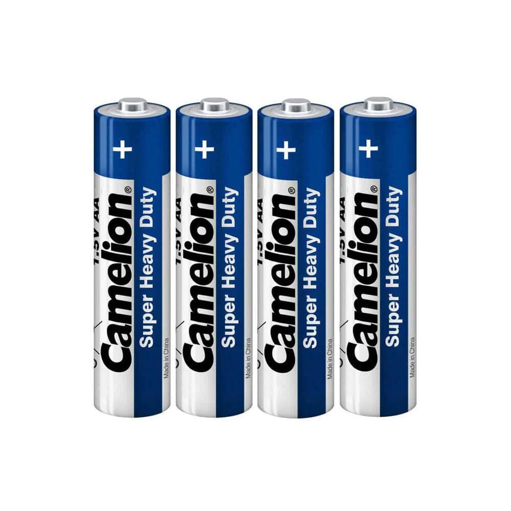 باتری قلمی CAMELION مدل Super Heavy Duty بسته 4 عددی 1 باتری قلمی CAMELION مدل Super Heavy Duty بسته 4 عددی