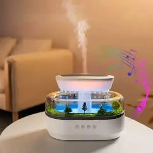 بخور سرد و چراغ خواب جنگل ابری مدل RAD