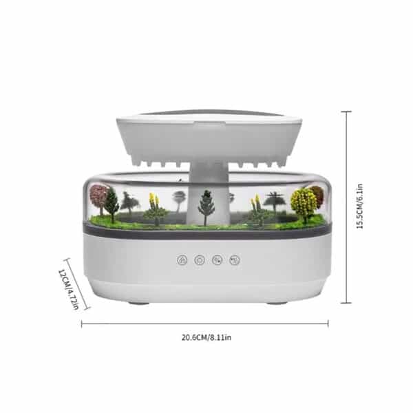 بخور سرد و چراغ خواب جنگل ابری مدل RAD 6 بخور سرد و چراغ خواب جنگل ابری مدل RAD