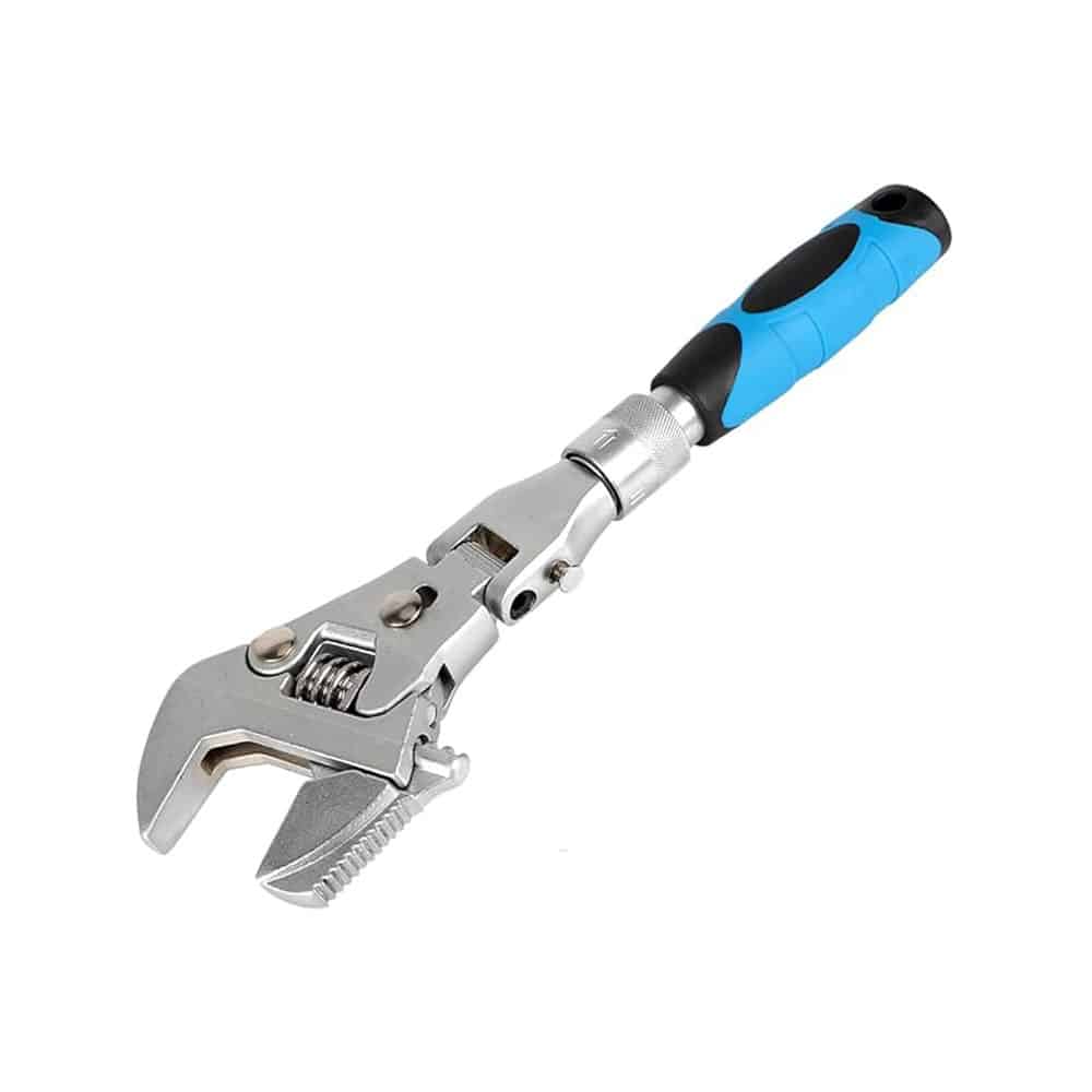 آچار فرانسه و لوله گیر تاشو 10 آچار فرانسه و لوله گیر تاشو