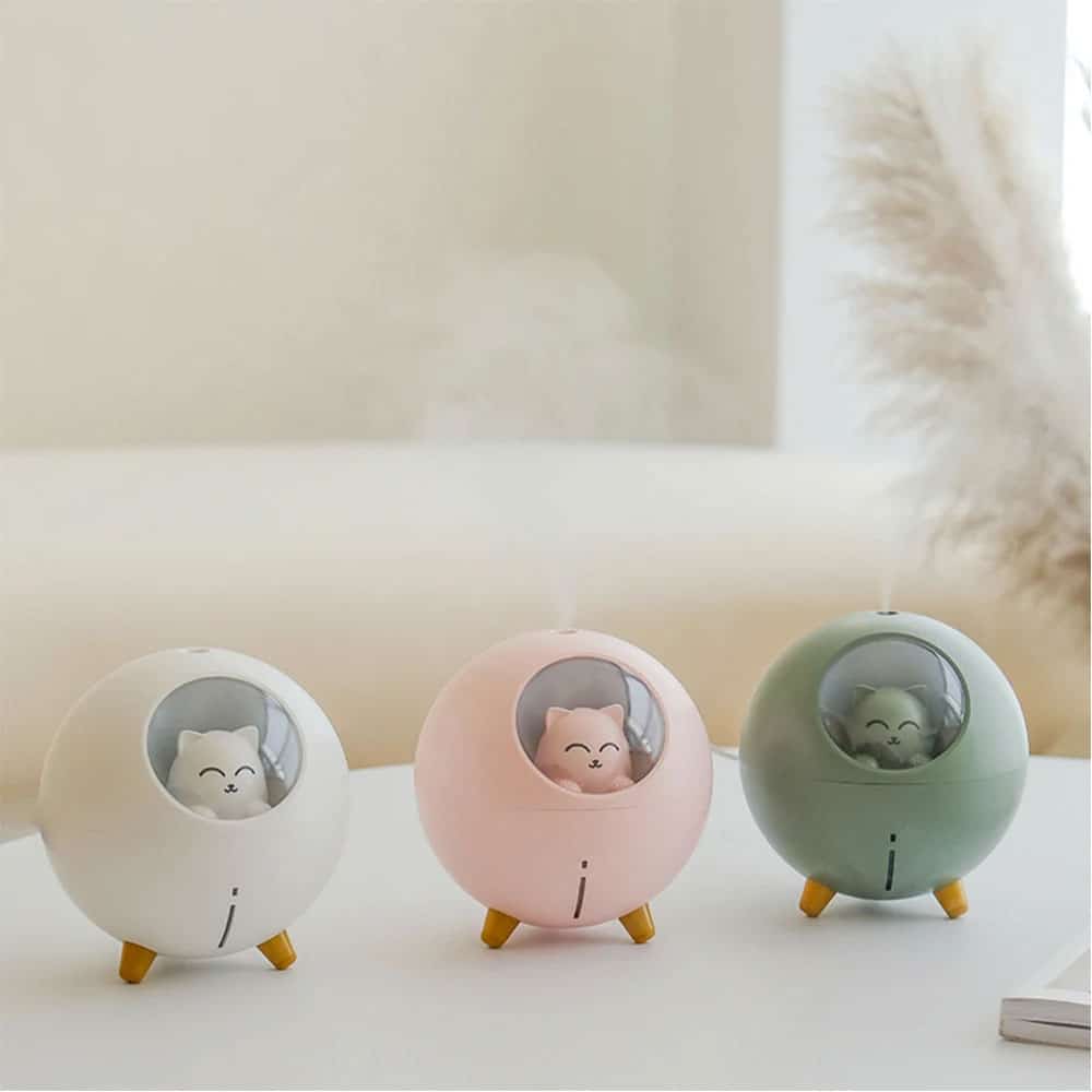 دستگاه بخور و رطوبت ساز سرد مدل Planet Cat Humidifier 16 دستگاه بخور و رطوبت ساز سرد مدل Planet Cat Humidifier