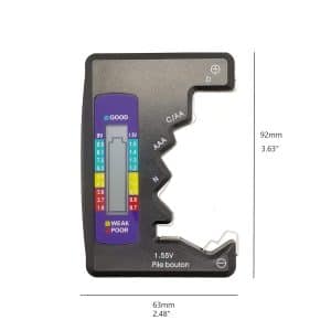 تستر باتری دیجیتالی مدل Universal