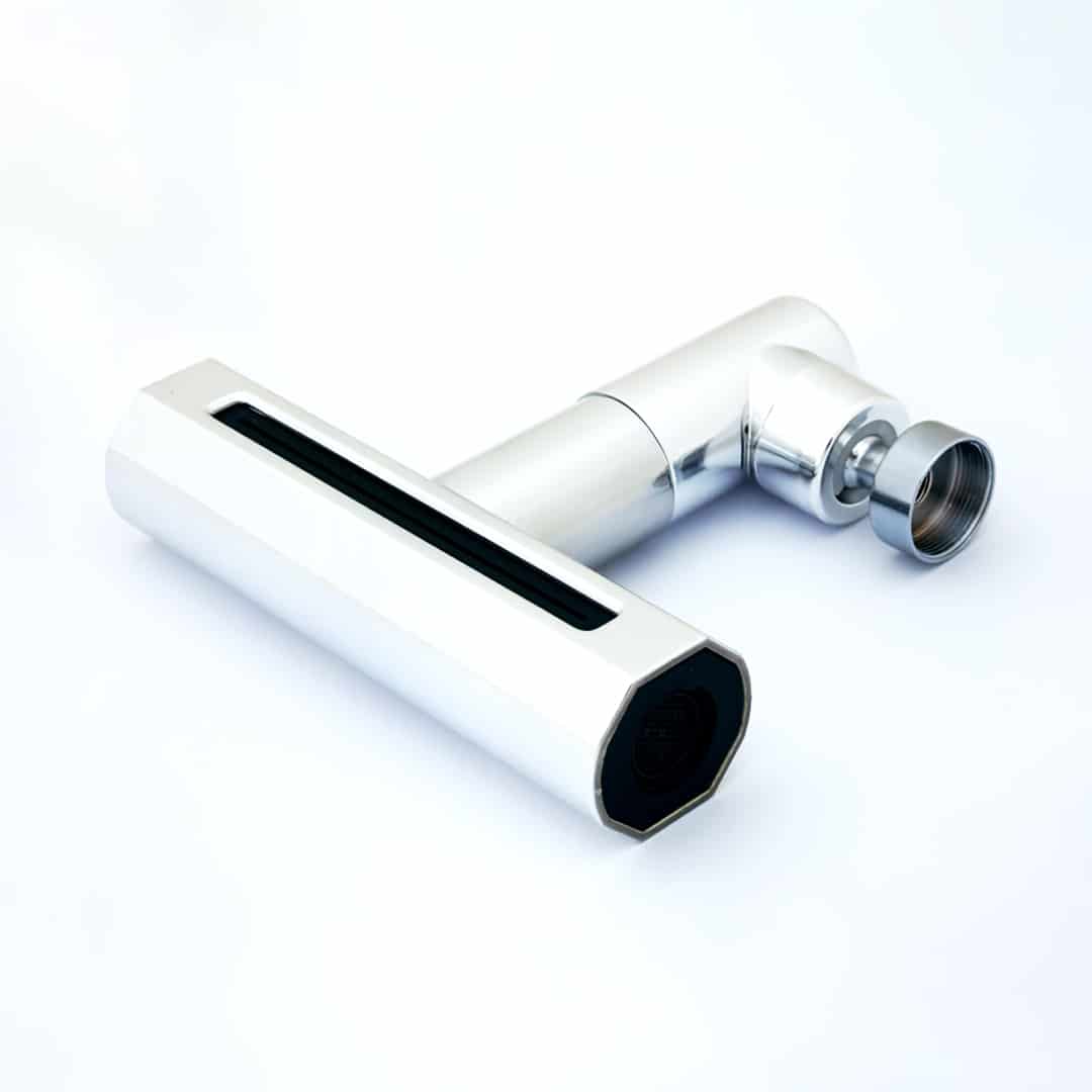 سر شیر آب آبشاری 4 حالته تمام پلاستیک 1 سر شیر آب آبشاری 4 حالته تمام پلاستیک