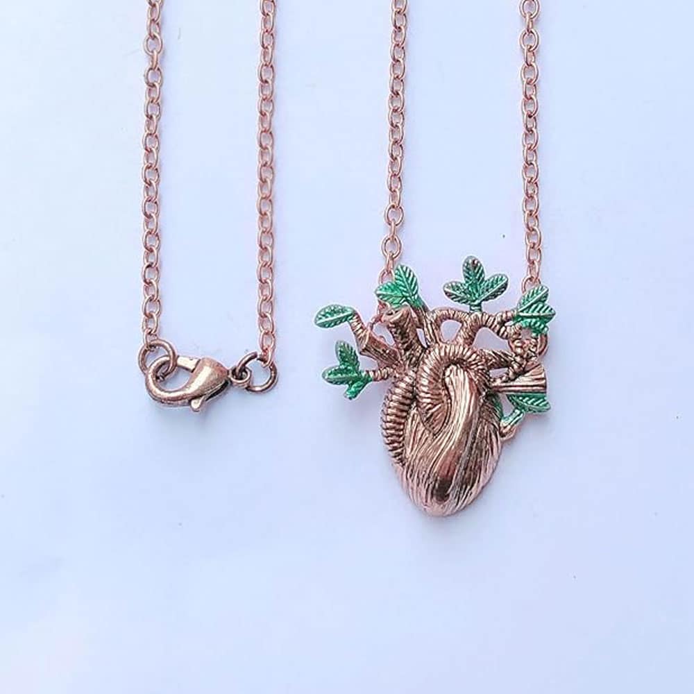 گردنبند قلب مدل آناتومی