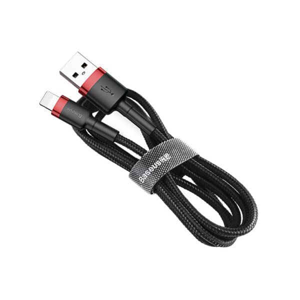 کابل تبدیل USB به لایتنینگ باسئوس مدل CALKLF-C19 Cafule طول 2 متر 9 کابل تبدیل USB به لایتنینگ باسئوس مدل CALKLF-C19 Cafule طول 2 متر