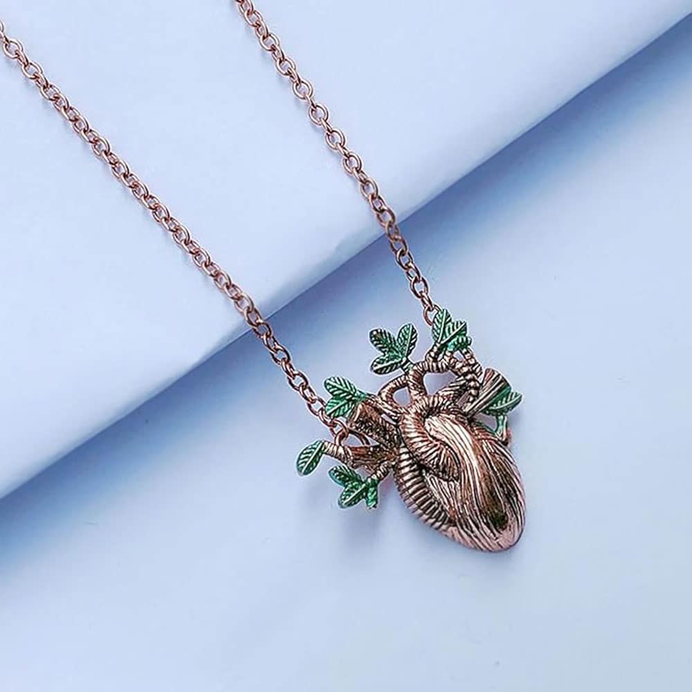 گردنبند قلب مدل آناتومی 