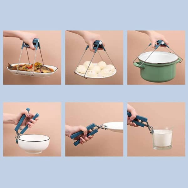 انبر قابلمه گیر و ظروف 8 انبر قابلمه گیر و ظروف