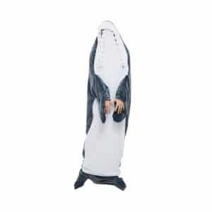 پتو کوسه ای فانتزی طوسی