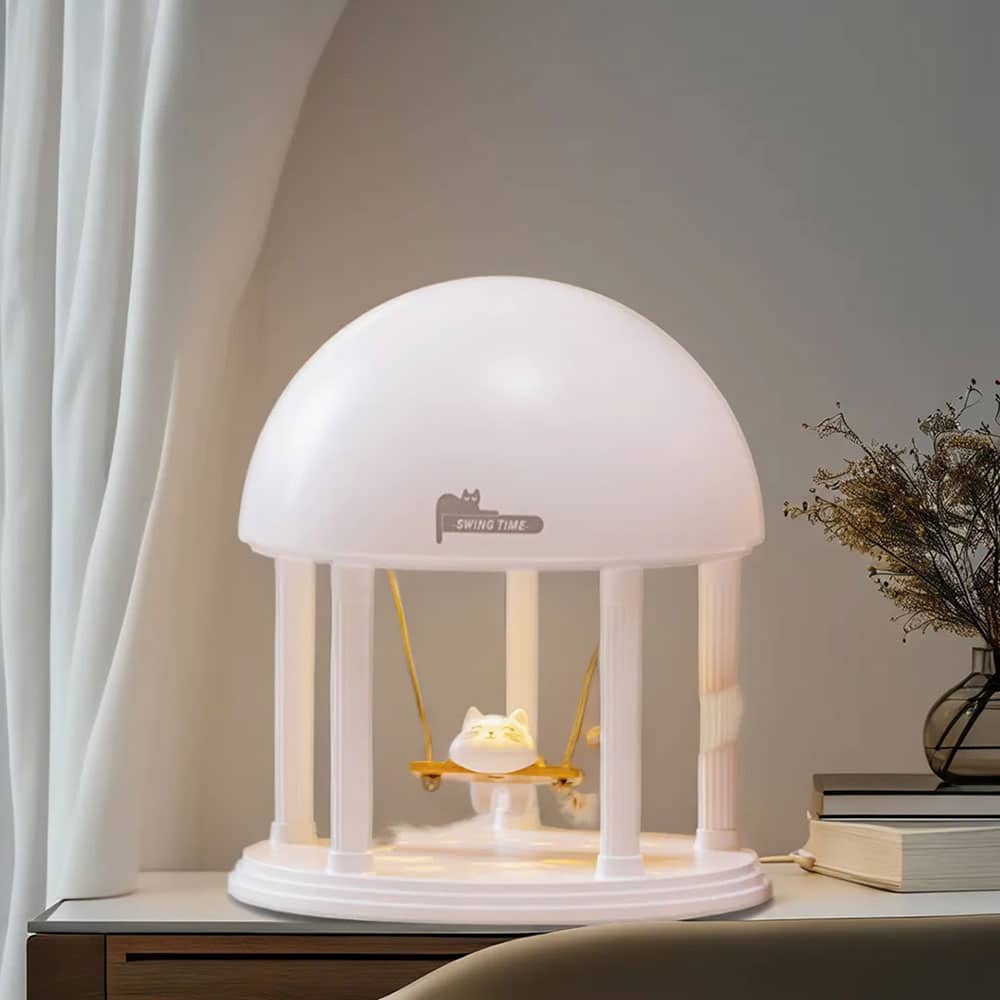 چراغ خواب فانتزی طرح آلاچیق اسپیکردار 4 چراغ خواب فانتزی طرح آلاچیق اسپیکردار