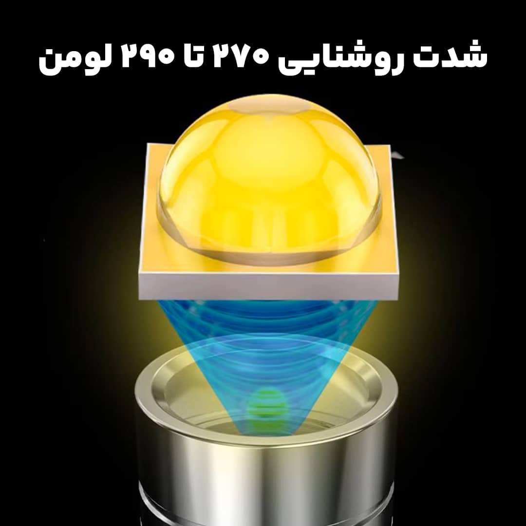 چراغ قوه پلیسی چندکاره مدل 520 7 چراغ قوه پلیسی چندکاره مدل 520