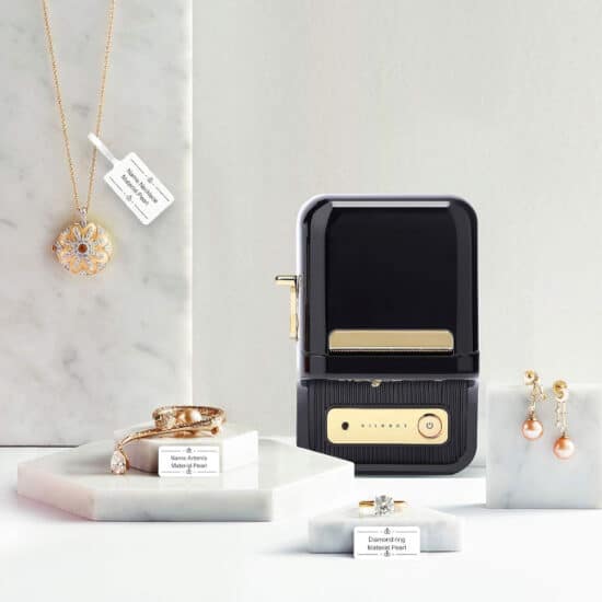 پرینتر لیبل زن حرارتی پرتابل Jingchen 6 پرینتر لیبل زن حرارتی پرتابل Jingchen