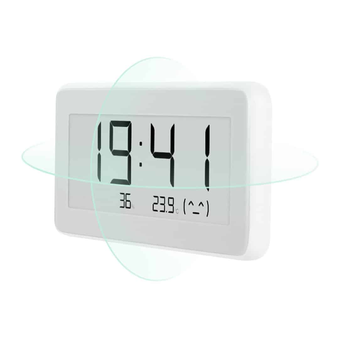 ساعت و دماسنج و رطوبت سنج بلوتوثی شیائومی 4 ساعت و دماسنج و رطوبت سنج بلوتوثی شیائومی