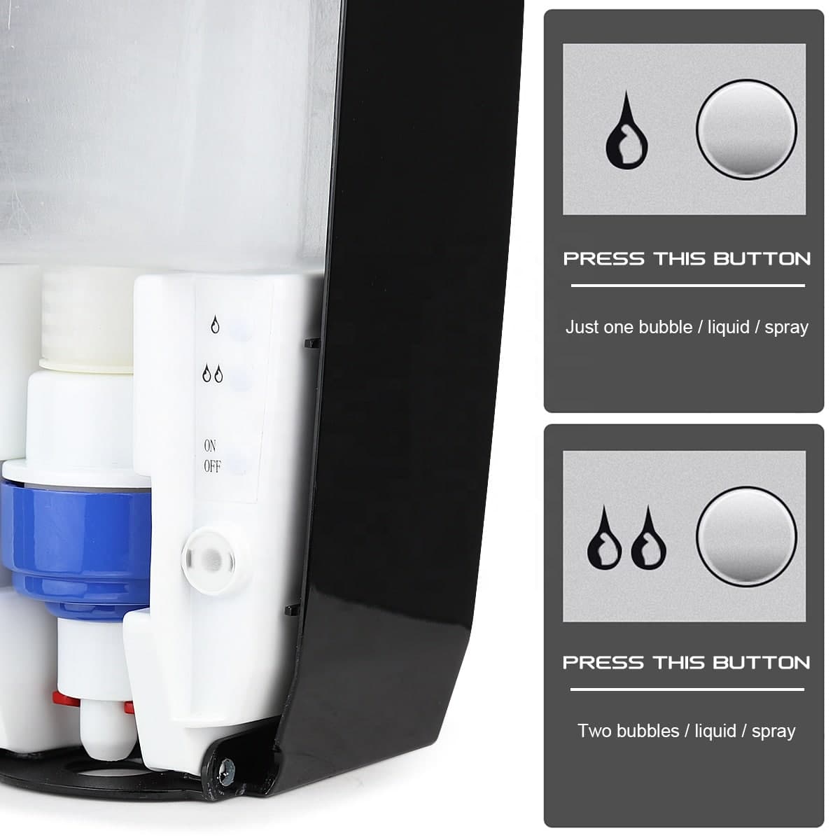 دستگاه ضد عفونی کننده اتوماتیک دیواری لیانا مدل Alien V3 5 دستگاه ضد عفونی کننده اتوماتیک دیواری لیانا مدل Alien V3