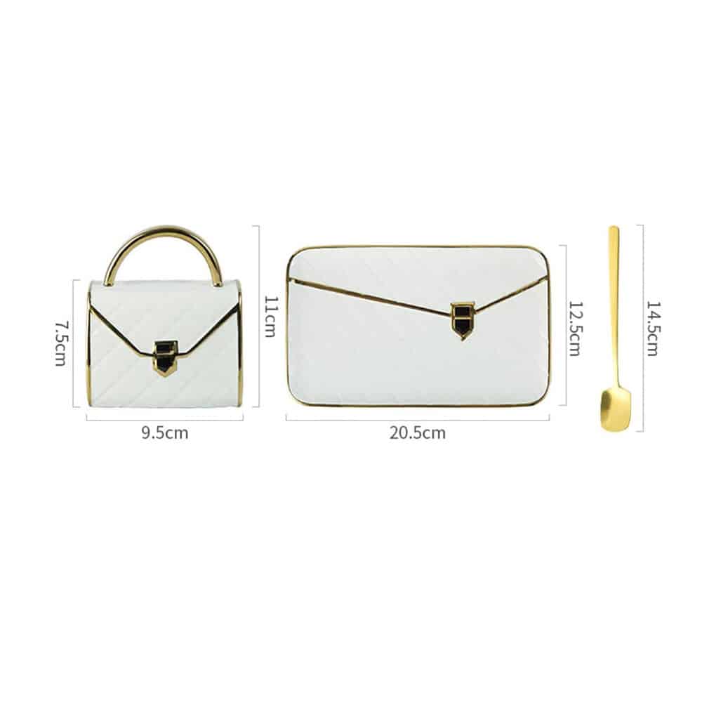 ماگ سرامیکی فانتزی طرح کیف 2 ماگ سرامیکی فانتزی طرح کیف