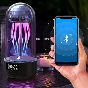 اسپیکر بلوتوثی و آباژور طرح عروس دریایی