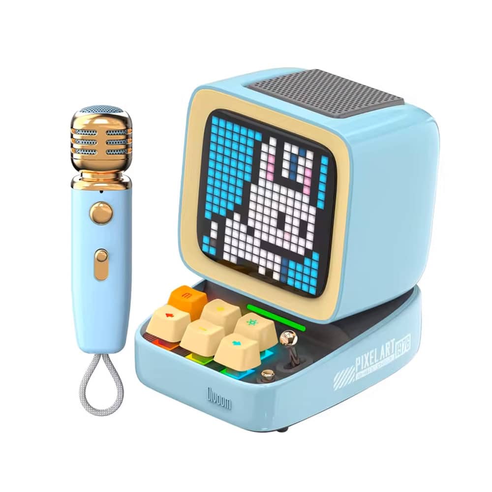 اسپیکر بلوتوثی هوشمند با نمایشگر پیکسلی 6 اسپیکر بلوتوثی هوشمند با نمایشگر پیکسلی