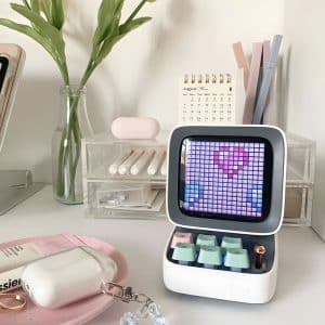 اسپیکر بلوتوثی هوشمند با نمایشگر پیکسلی