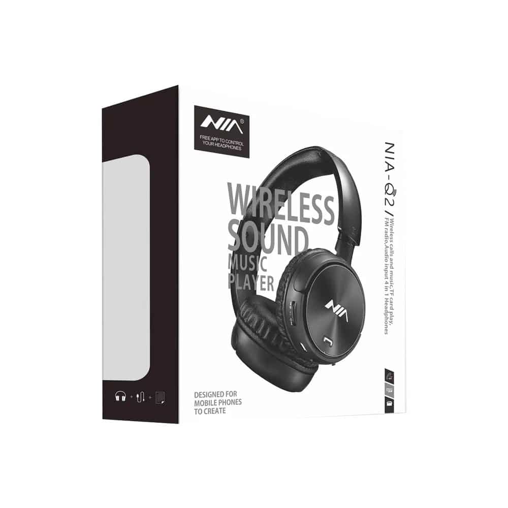 هدفون بلوتوثی نیا مدل Q2 هدفون بلوتوثی نیا مدل Q2