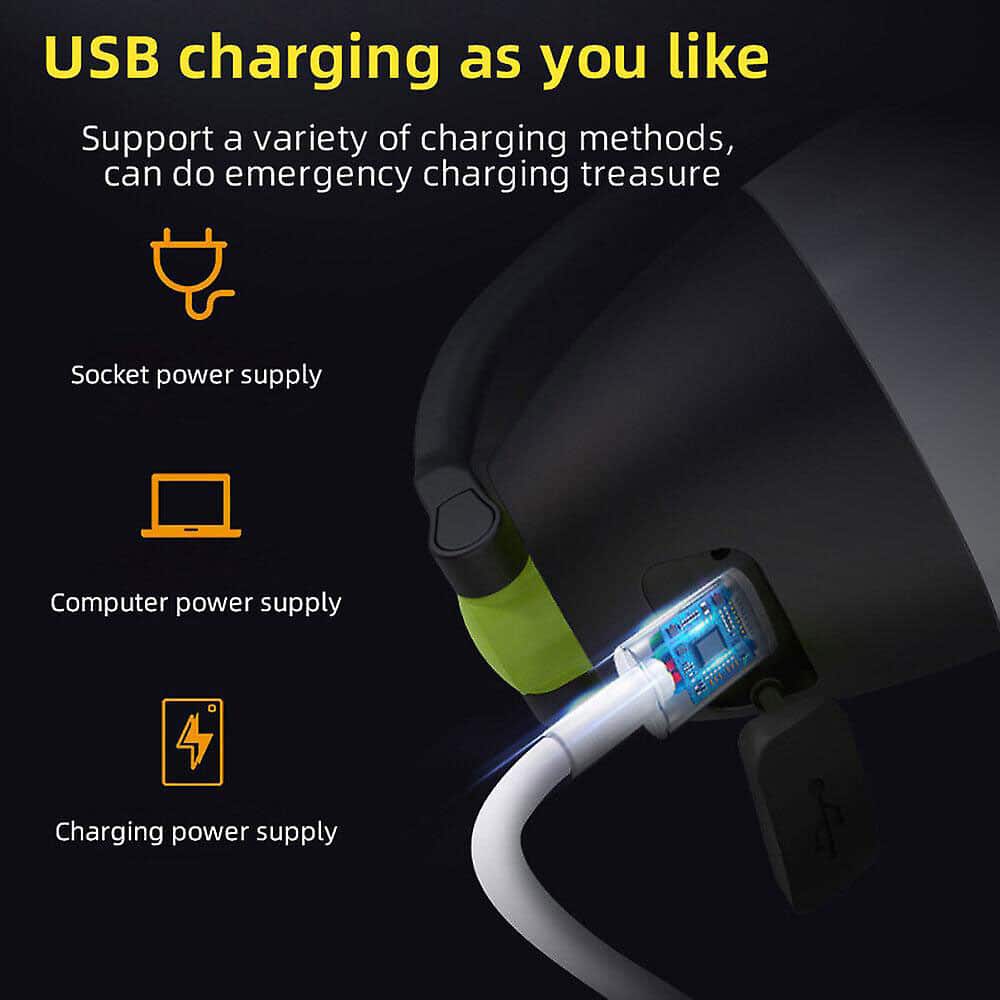 چراغ دستی شارژی 3 کاره Multifunction 10 چراغ دستی شارژی 3 کاره Multifunction