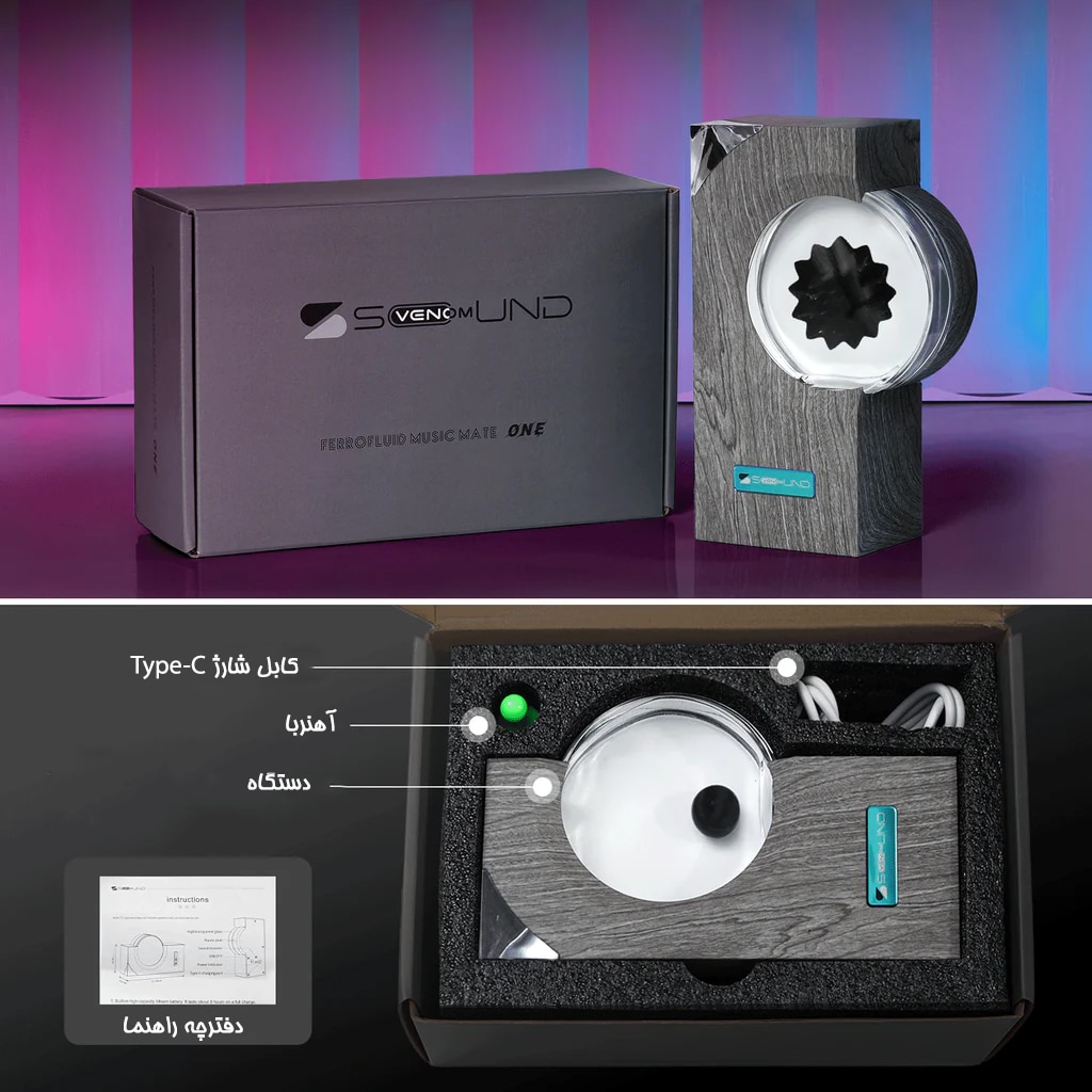 چراغ ریتمیک ونوم ساند مدل Mate one 4 چراغ ریتمیک ونوم ساند مدل Mate one