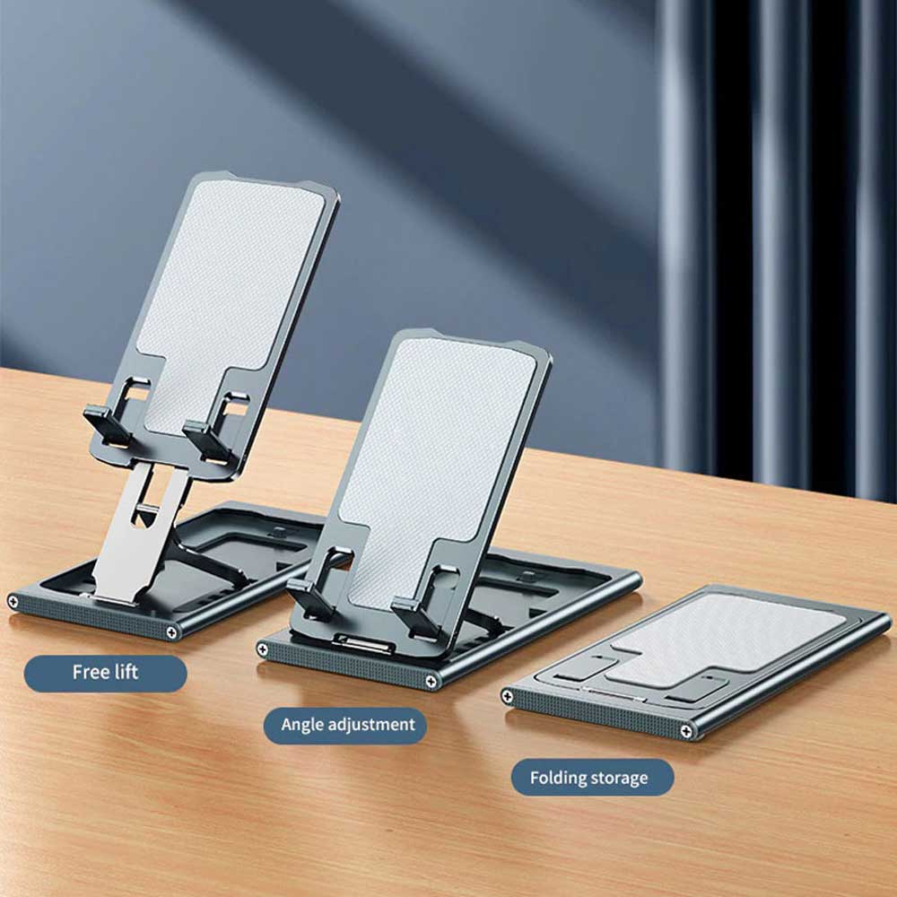 پایه نگهدارنده گوشی موبایل و تبلت مدل metal 11 پایه نگهدارنده گوشی موبایل و تبلت مدل metal