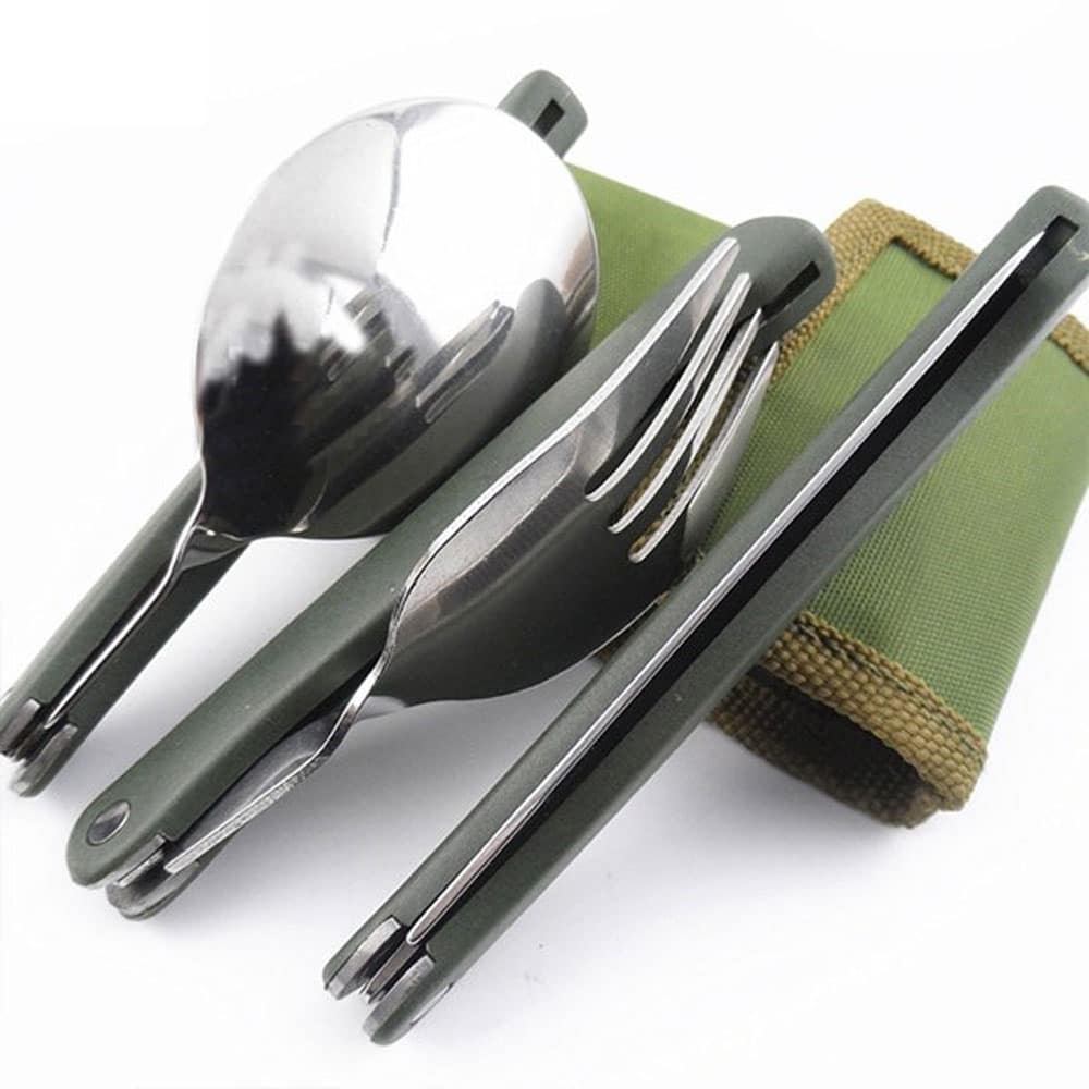 ست قاشق، چنگال و چاقوی کوهنوردی مدل camm 4 ست قاشق، چنگال و چاقوی کوهنوردی مدل camm