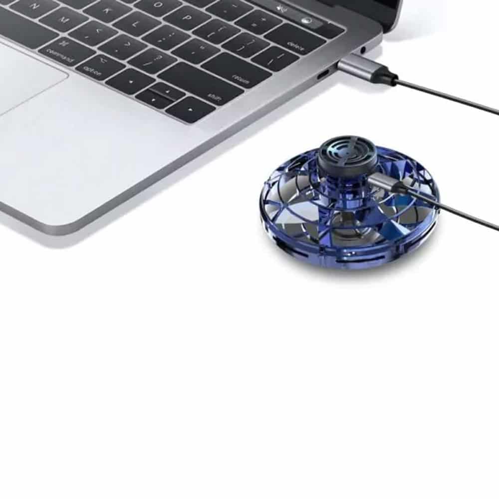 اسپینر پرنده شارژی RGB دار 9 اسپینر پرنده شارژی RGB دار