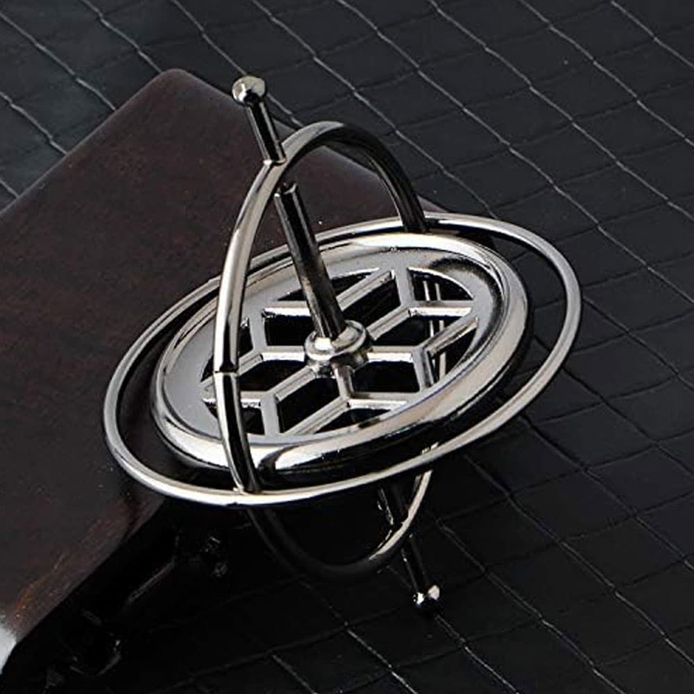 فرفره ژیروسکوپ فلزی تعادلی 9 فرفره ژیروسکوپ فلزی تعادلی