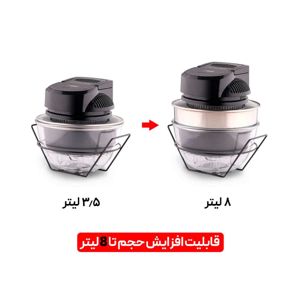 سرخ کن بدون روغن بلندا مدل HD131A 11 سرخ کن بدون روغن بلندا مدل HD131A