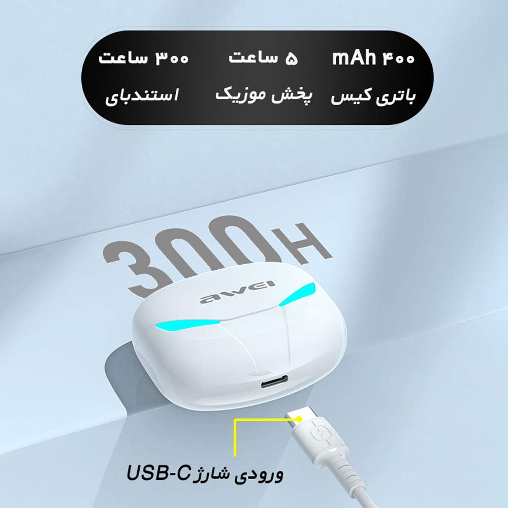 هندزفری بی سیم اوی مدل T35 3 هندزفری بی سیم اوی مدل T35