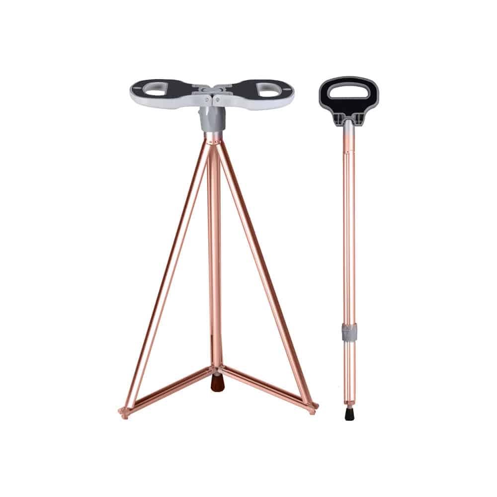 عصا و چهار پایه تاشو مدل KQ-T1 8 عصا و چهار پایه تاشو مدل KQ-T1