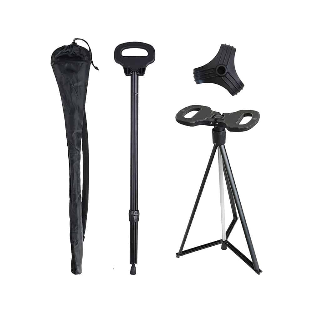 عصا و چهار پایه تاشو مدل KQ-T1 9 عصا و چهار پایه تاشو مدل KQ-T1