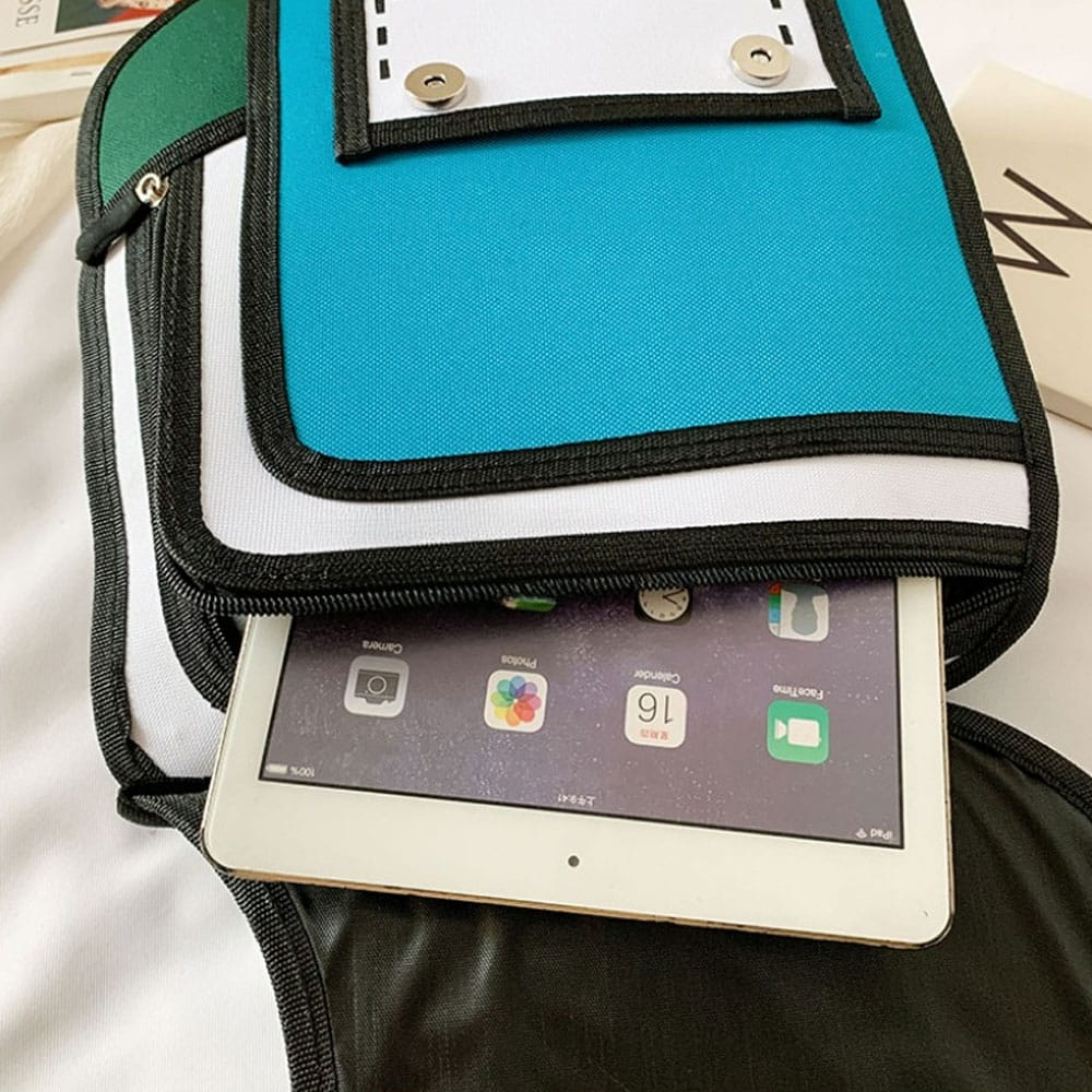 کوله پشتی فانتزی طرح دوبعدی 4 کوله پشتی فانتزی طرح دوبعدی