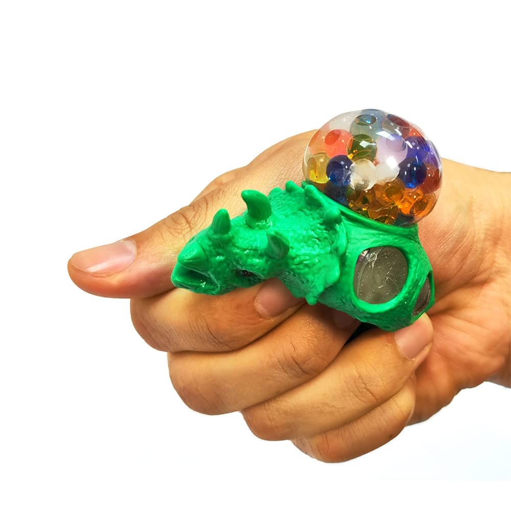 فیجت ضد استرس دایناسور مدل دانه اناری 12 فیجت ضد استرس دایناسور مدل دانه اناری