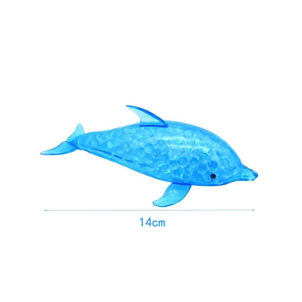 فیجت ضد استرس دلفین ژله ای 3 فیجت ضد استرس دلفین ژله ای