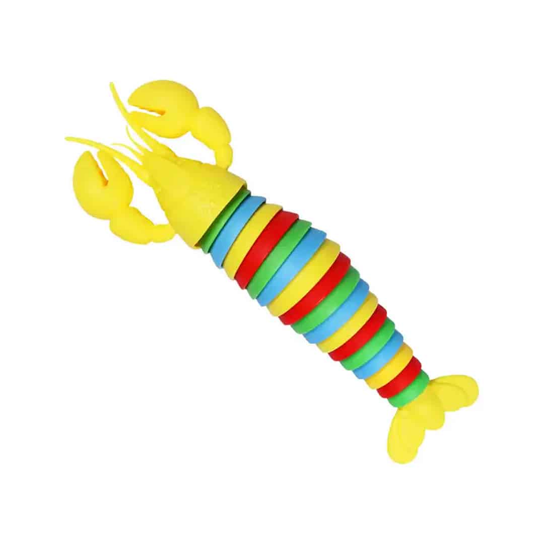 فیجت ضد استرس لابستر مدل فینگر اسلاگ 3 فیجت ضد استرس لابستر مدل فینگر اسلاگ