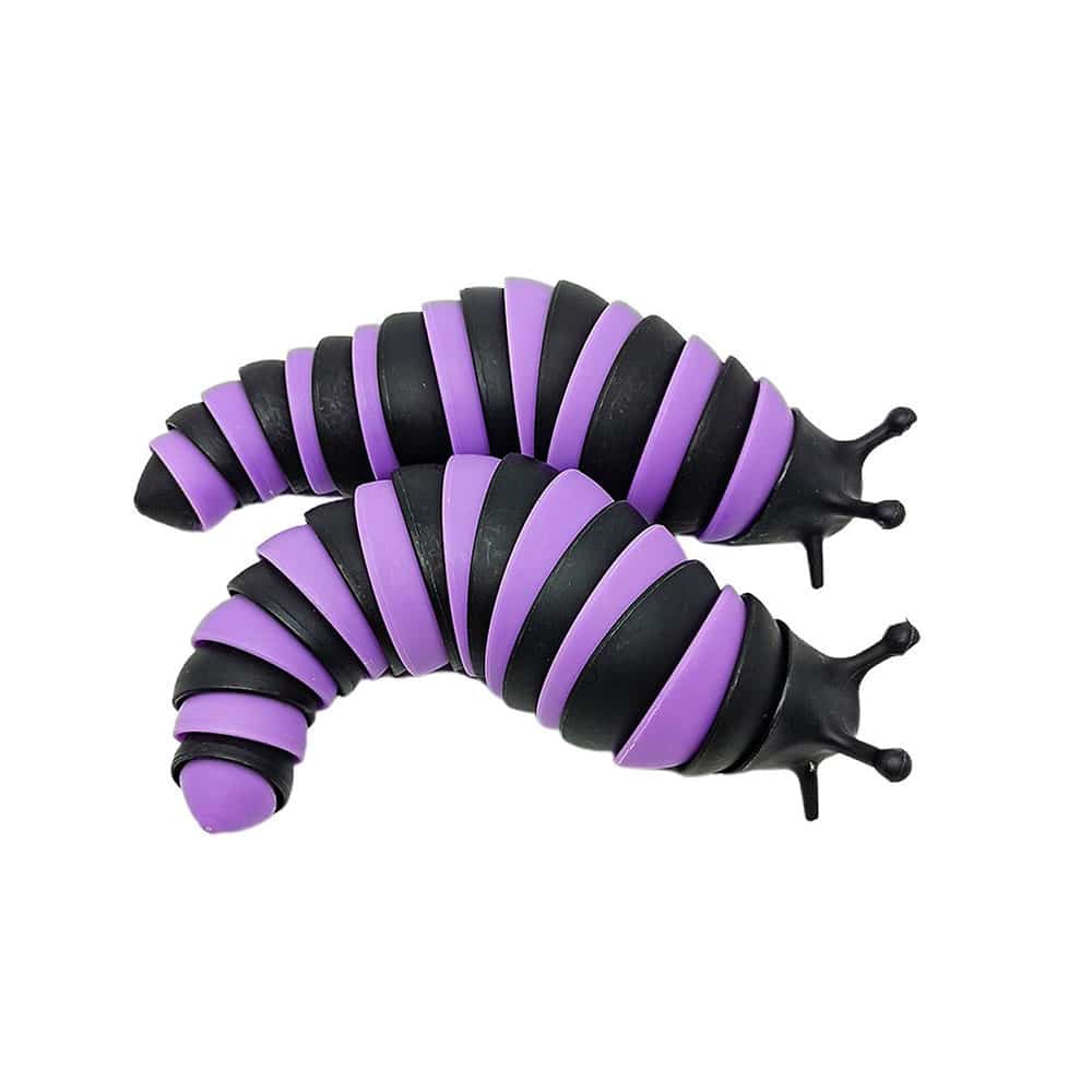 فیجت ضد استرس کرم حلزون مدل فینگر اسلاگ 1 فیجت ضد استرس کرم حلزون مدل فینگر اسلاگ