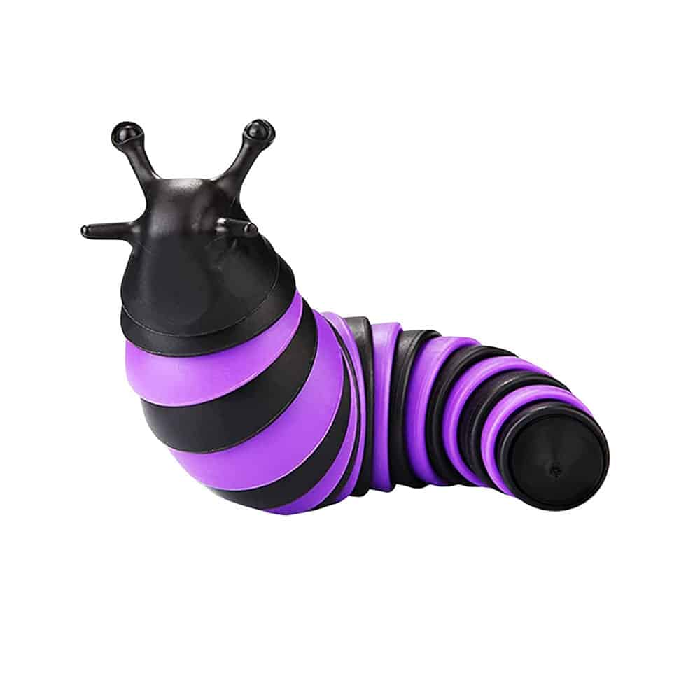 فیجت ضد استرس کرم حلزون مدل فینگر اسلاگ 7 فیجت ضد استرس کرم حلزون مدل فینگر اسلاگ