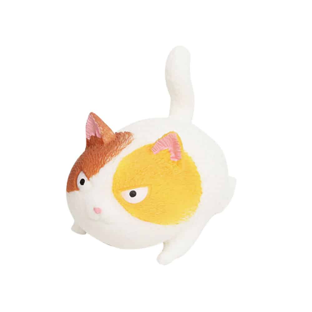 فیجت ضد استرس گربه خشمگین خامه ای 5 فیجت ضد استرس گربه خشمگین خامه ای