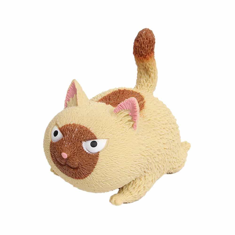 فیجت ضد استرس گربه خشمگین خامه ای 6 فیجت ضد استرس گربه خشمگین خامه ای