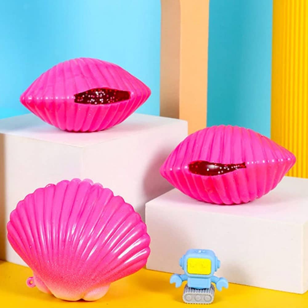 فیجت ضد استرس مدل صدف پری دریایی 1 فیجت ضد استرس مدل صدف پری دریایی