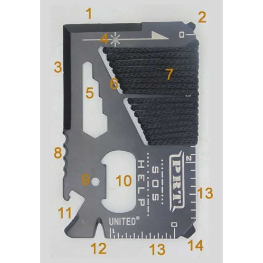 ابزار چندکاره کارتی مدل PRT 5 ابزار چندکاره کارتی مدل PRT