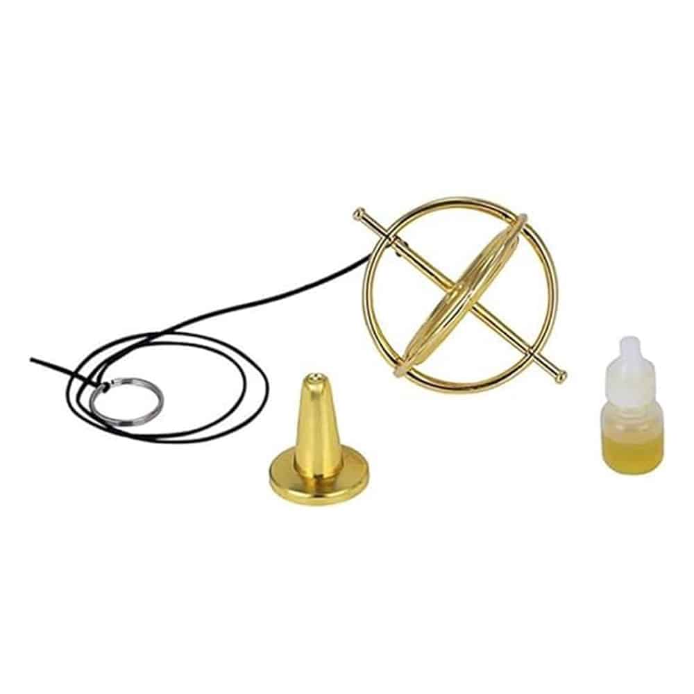 فرفره ژیروسکوپ فلزی تعادلی 10 فرفره ژیروسکوپ فلزی تعادلی