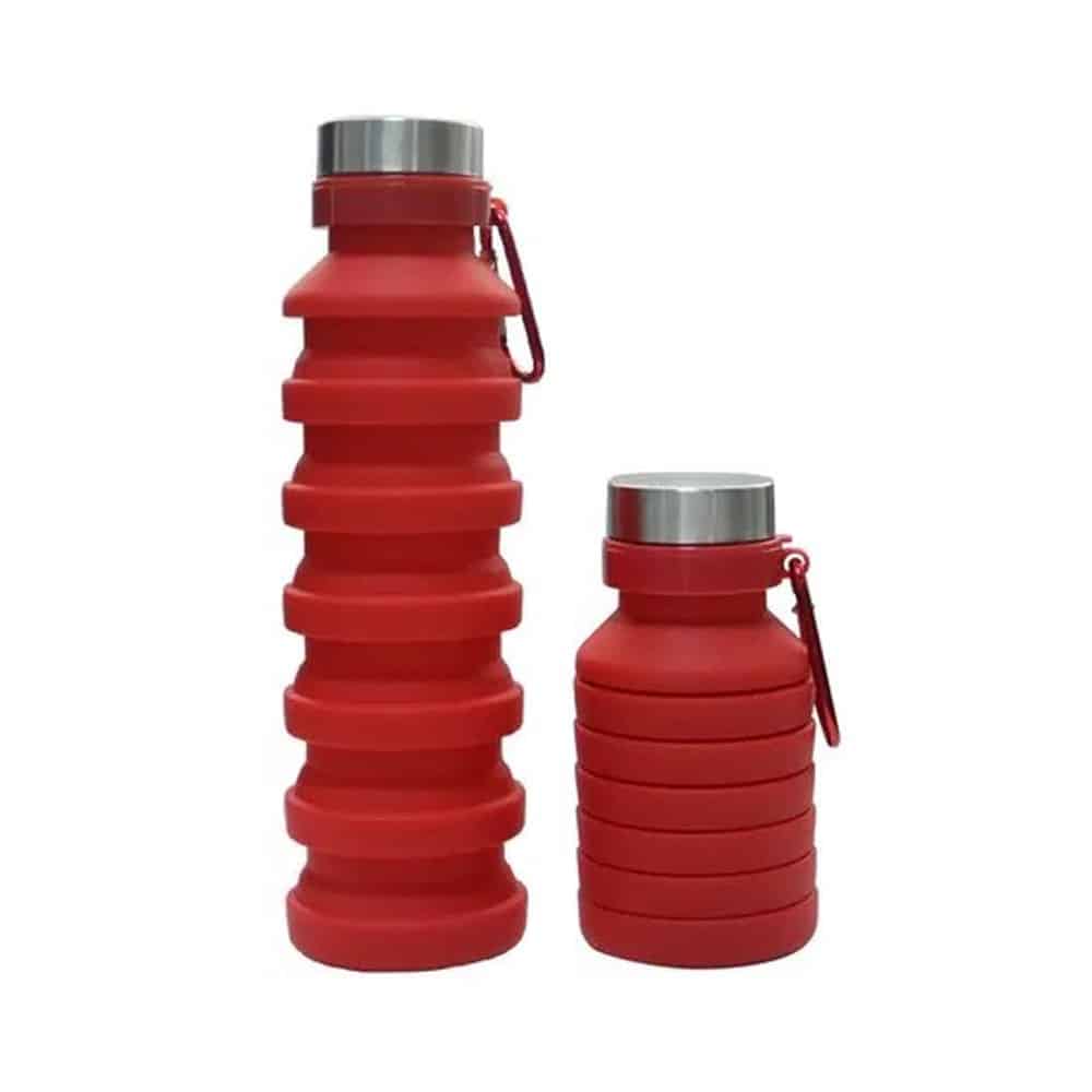 قمقمه سیلیکونی آکاردئونی ظرفیت 550 میلی لیتر 14 قمقمه سیلیکونی آکاردئونی ظرفیت 550 میلی لیتر