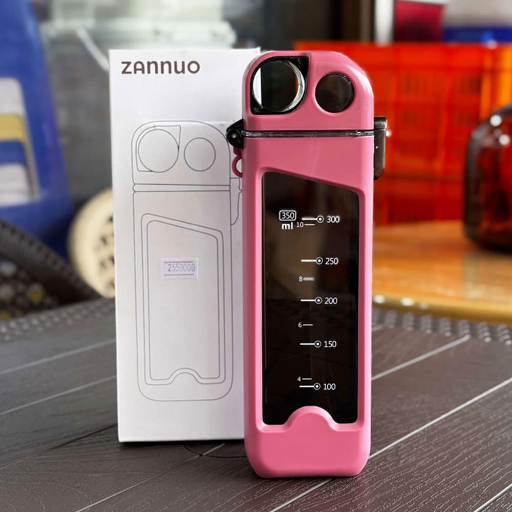 قمقمه ورزشی مدل ZANNUO گنجایش 0.35 لیتر 11 قمقمه ورزشی مدل ZANNUO گنجایش 0.35 لیتر