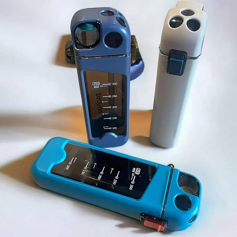 قمقمه ورزشی مدل ZANNUO گنجایش 0.35 لیتر 15 قمقمه ورزشی مدل ZANNUO گنجایش 0.35 لیتر