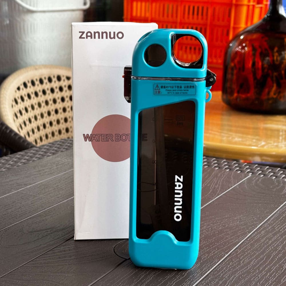 قمقمه ورزشی مدل ZANNUO گنجایش 0.35 لیتر 6 قمقمه ورزشی مدل ZANNUO گنجایش 0.35 لیتر