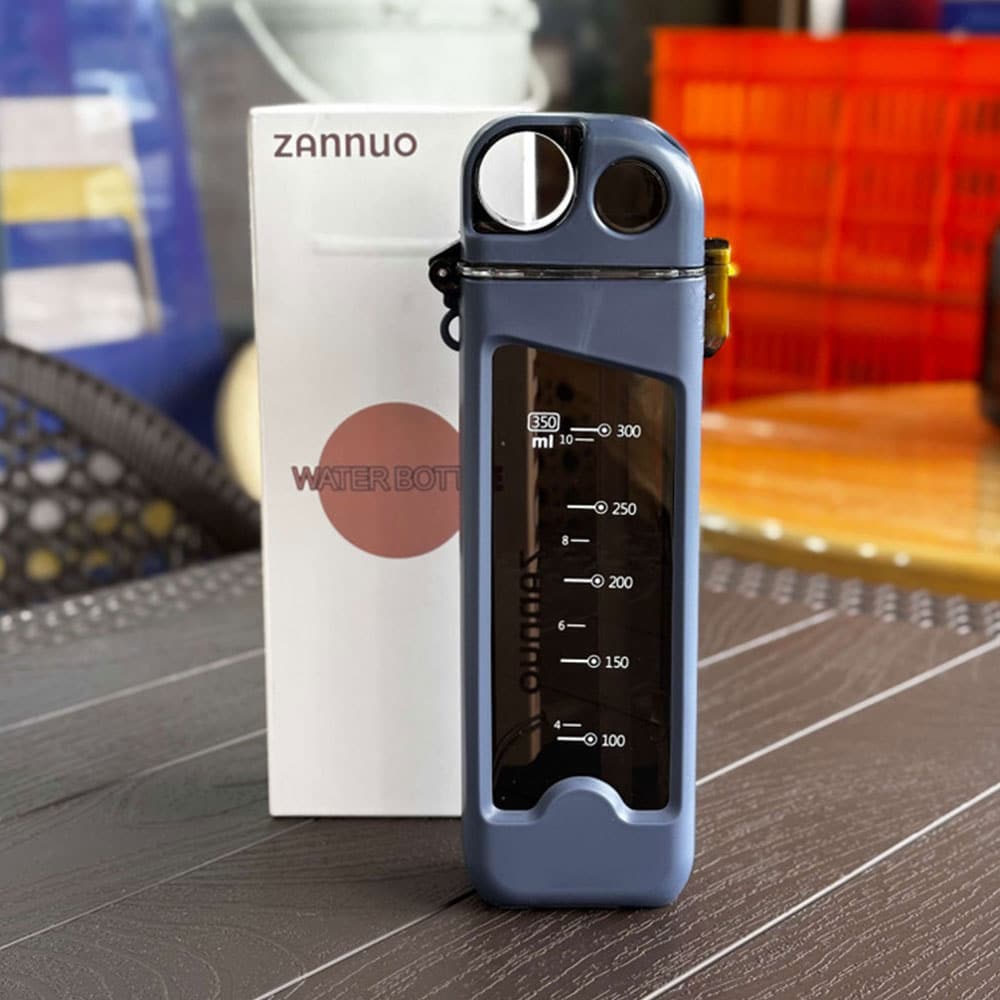 قمقمه ورزشی مدل ZANNUO گنجایش 0.35 لیتر 9 قمقمه ورزشی مدل ZANNUO گنجایش 0.35 لیتر